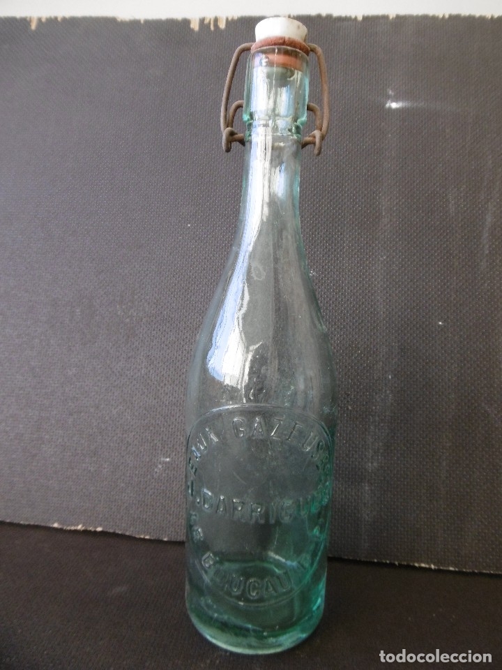 Botellas antiguas: Botella Francesa. J. Darrigues. Le Boucau - Foto 1
