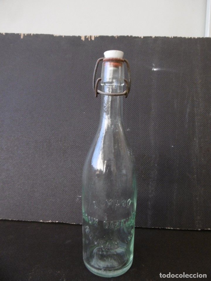 Botellas antiguas: Botella Francesa. Boucau - Foto 1