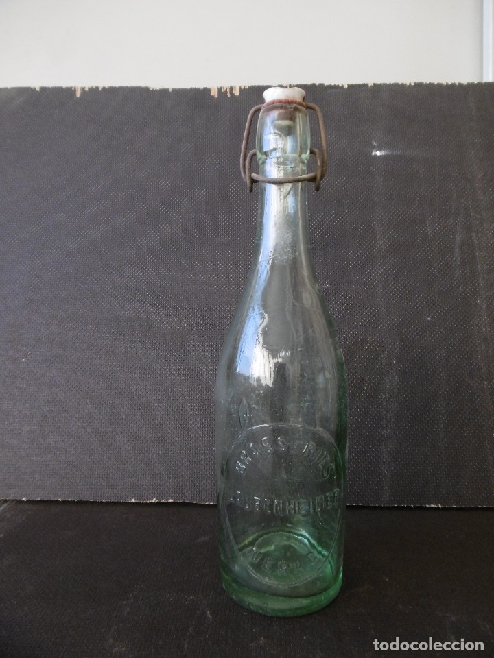 Botellas antiguas: Botella Francesa. Gaseosa - Foto 1
