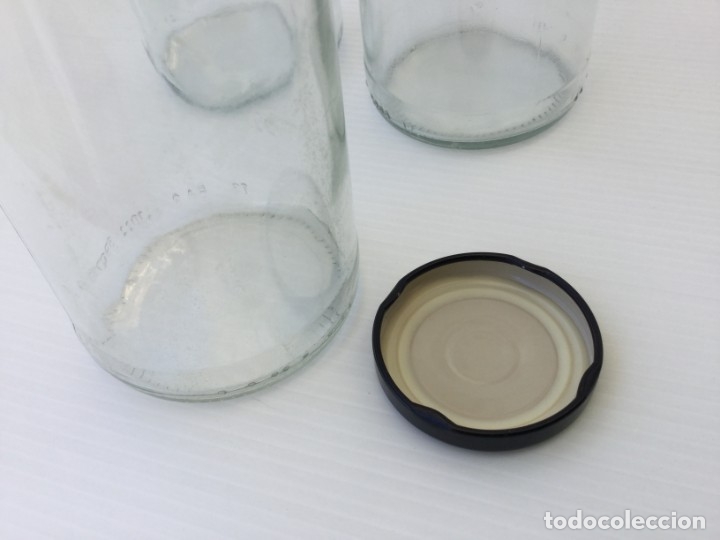 Botellas antiguas: Lote 6 botellas de vidrio 500ml - Foto 5