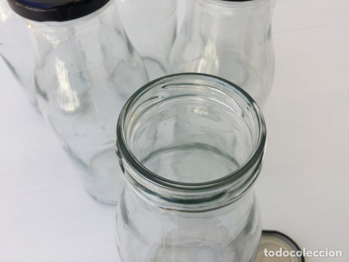 Botellas antiguas: Lote 6 botellas de vidrio 500ml - Foto 6