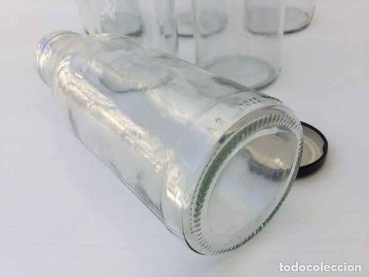 Botellas antiguas: Lote 6 botellas de vidrio 500ml - Foto 7