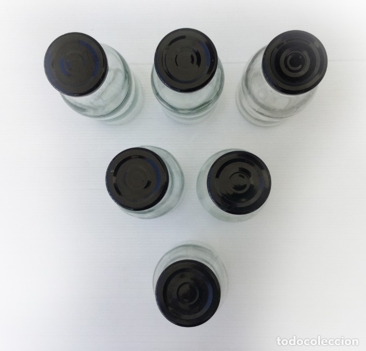 Botellas antiguas: Lote 6 botellas de vidrio 500ml - Foto 8