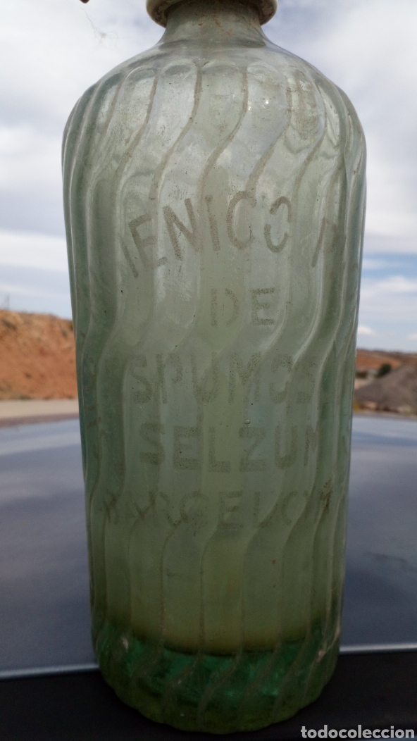 Botellas antiguas: Sif&oacute;n Selzum Barcelona - Foto 1