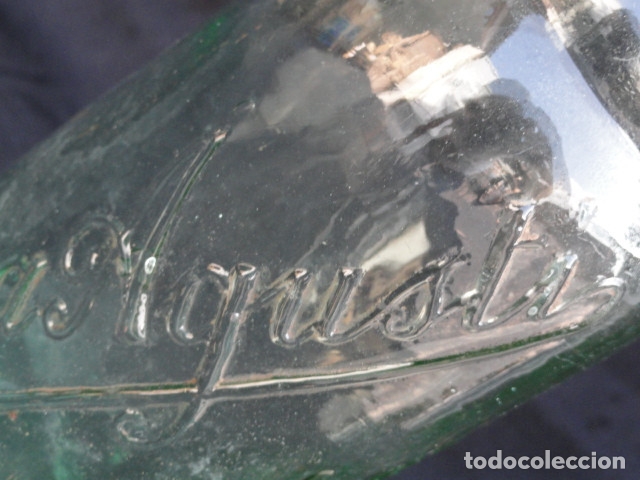 Botellas antiguas: BOTELLA CASA AGUST&Iacute; BARCELONA. - Foto 3