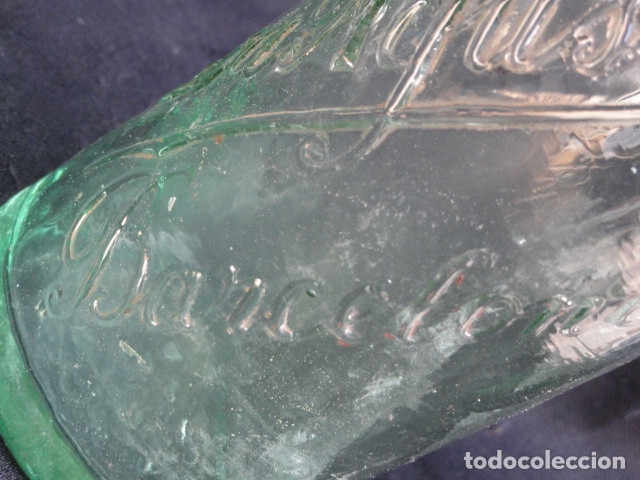 Botellas antiguas: BOTELLA CASA AGUST&Iacute; BARCELONA. - Foto 4