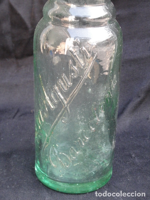 Botellas antiguas: BOTELLA CASA AGUST&Iacute; BARCELONA. - Foto 5