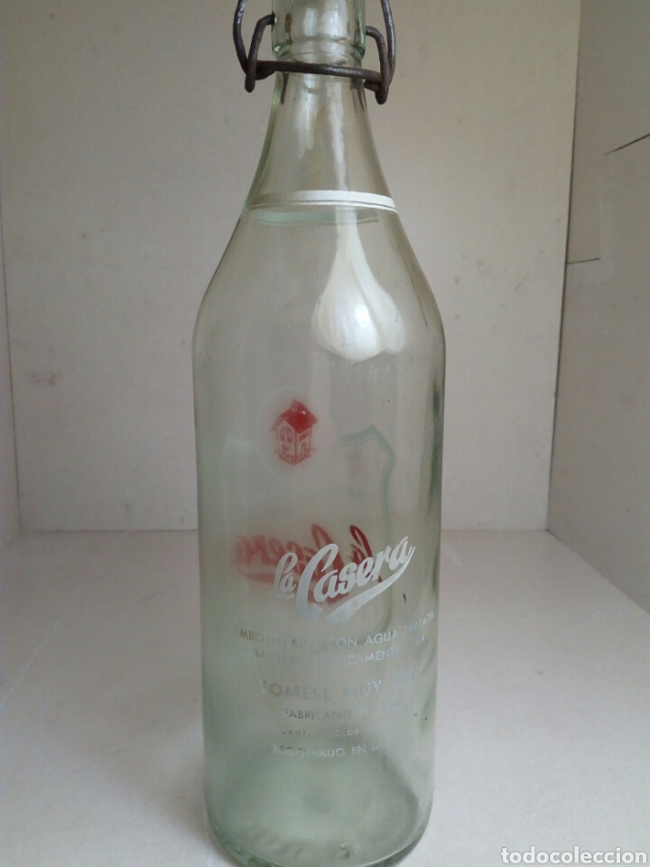 Botellas antiguas: BOTELLA GRADE DE CASERA - Foto 2