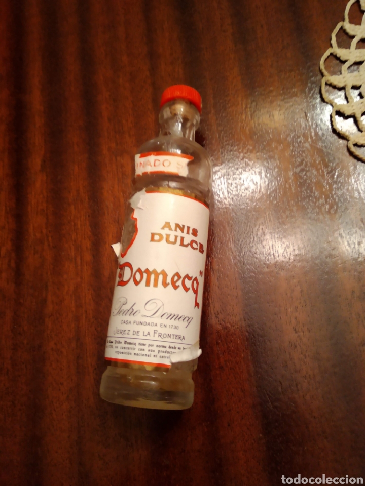 Botellas antiguas: Botella vino Dulce DOMEQ - Foto 3