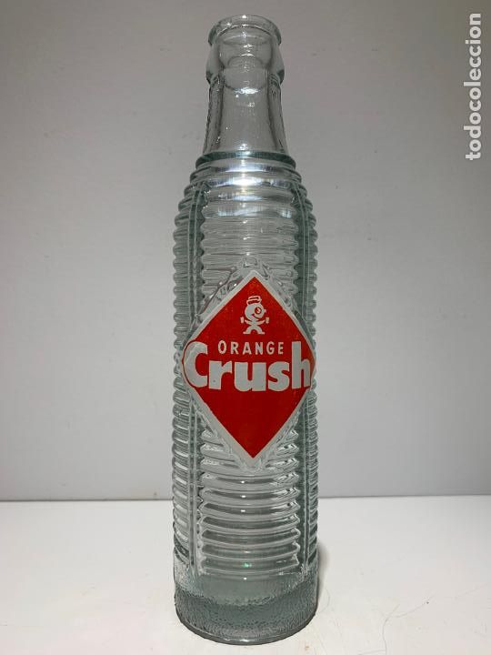 Botellas antiguas: ANTIGUA BOTELLA DE ORANGE CRUSH, SIN S.A.E, RARA - Foto 1