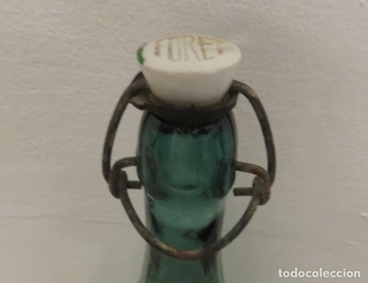 Botellas antiguas: BOTELLA AGUA OXIGENADA FORET - Foto 3