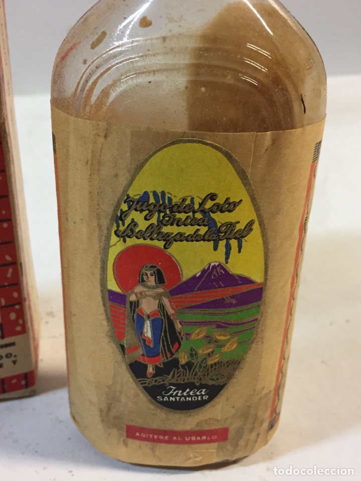 Botellas antiguas: Jugo de Loto - Foto 2