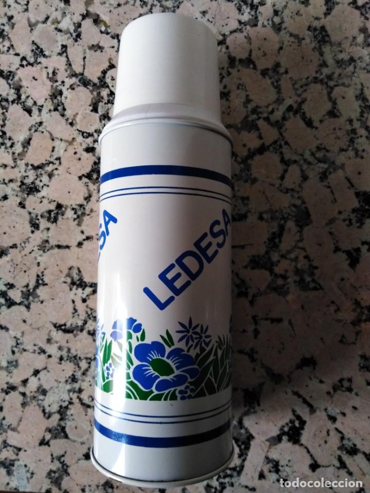 Botellas antiguas: Termo antiguo Ledesa - Foto 1