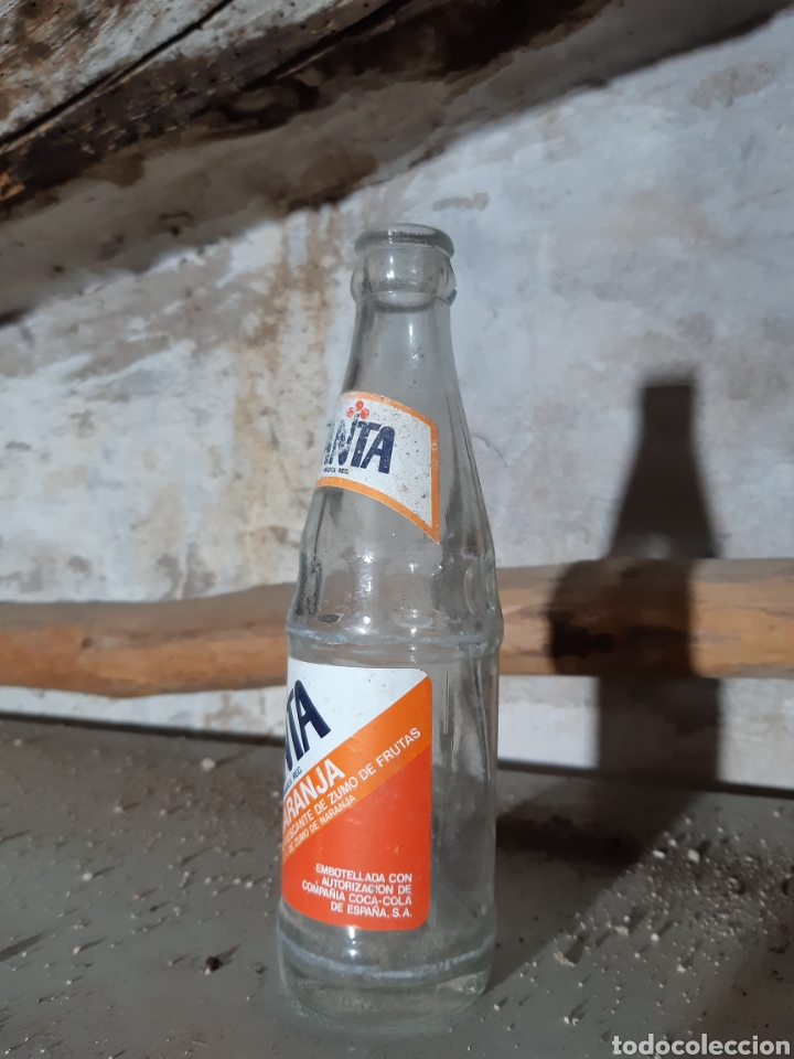 Botellas antiguas: Botella de fanta naranja - Foto 3