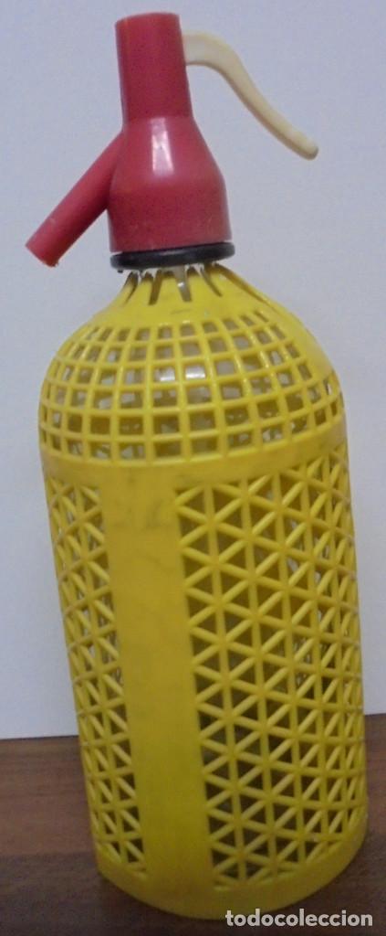Botellas antiguas: BOTELLA VACIA SIF&Oacute;N GEISER - Foto 2