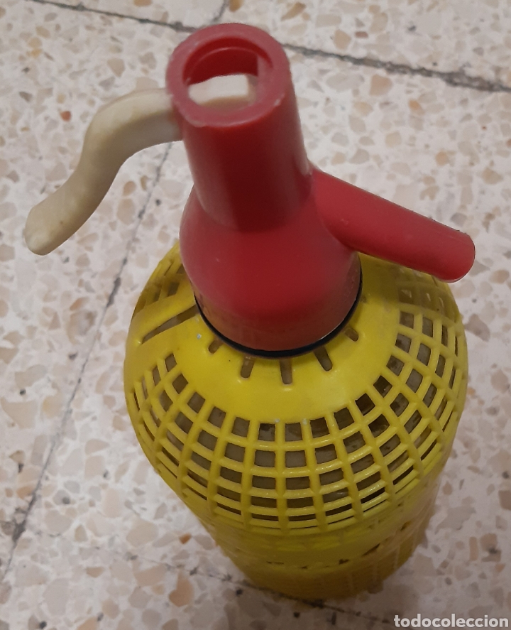 Botellas antiguas: BOTELLA VACIA SIF&Oacute;N GEISER - Foto 3