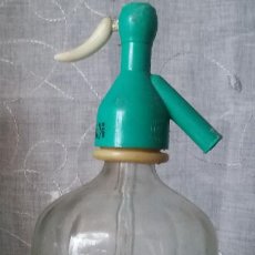 Botellas antiguas: BOTELLA SIFÓN * LA PROSPERIDAD * ALCÁZAR DE SAN JUAN. Lote 192766900