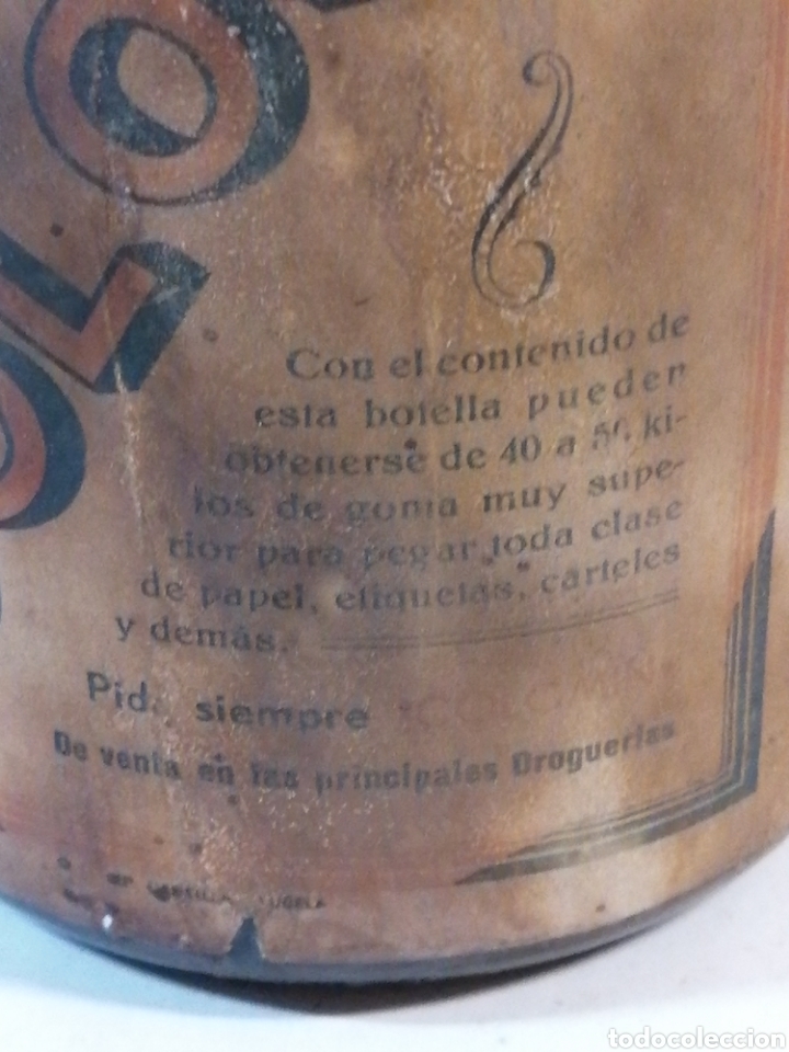 Botellas antiguas: Botella colomin - Foto 3