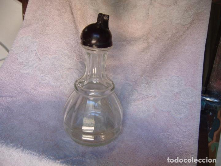 Botellas antiguas: Botella de cristal de agua de cafe - Foto 4