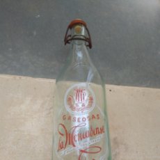 Botellas antiguas: BOTELLA GASEOSAS LA MONCADENSE 1 LITRO - MONCADA - VALENCIA -. Lote 194504007