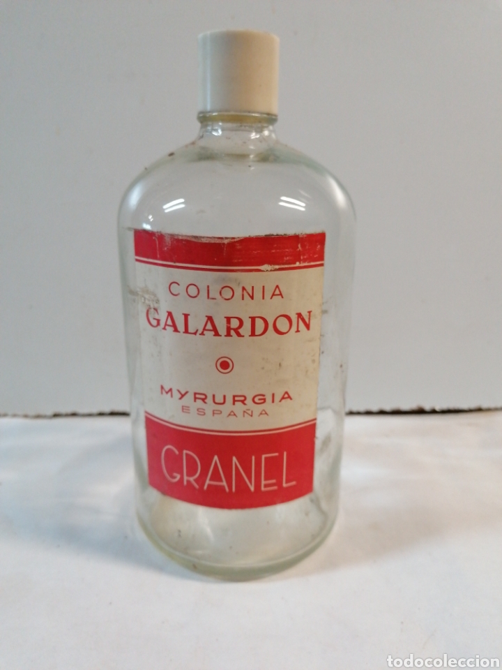 Botellas antiguas: Botella de Colonia Galard&oacute;n - Foto 1