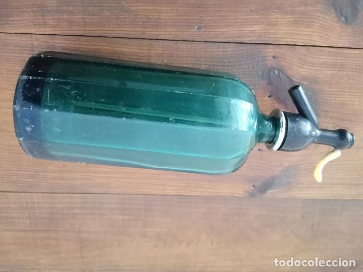 Botellas antiguas: SIF&Oacute;N E.BARRANCA - BARCELONA - Foto 4