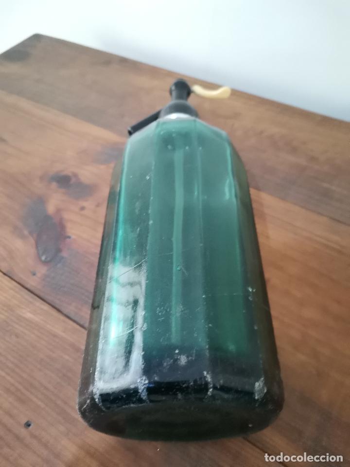 Botellas antiguas: SIF&Oacute;N E.BARRANCA - BARCELONA - Foto 5