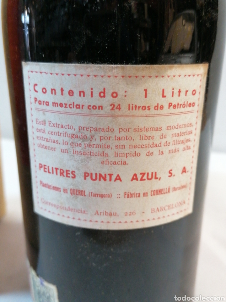 Botellas antiguas: Pelitrina - Foto 2
