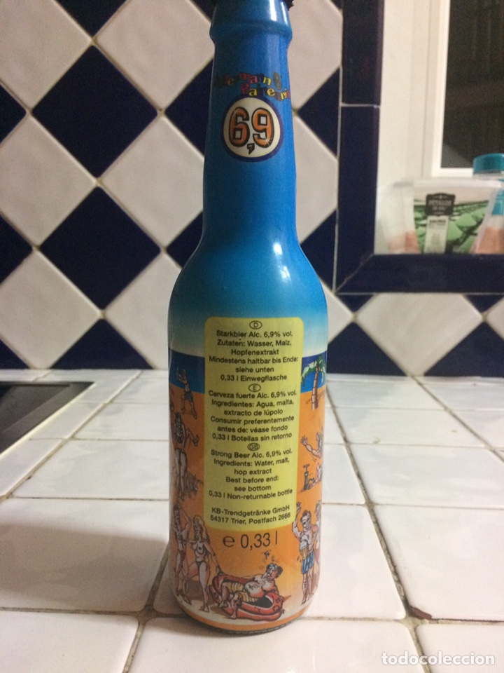 Botellas antiguas: Botella de cerveza 6,9 starkbier - Foto 2