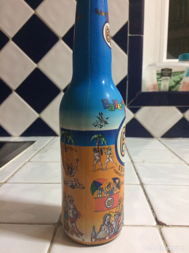 Botellas antiguas: Botella de cerveza 6,9 starkbier - Foto 3