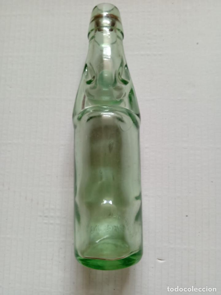 Botellas antiguas: BOTELLA DE BOLA - Foto 1