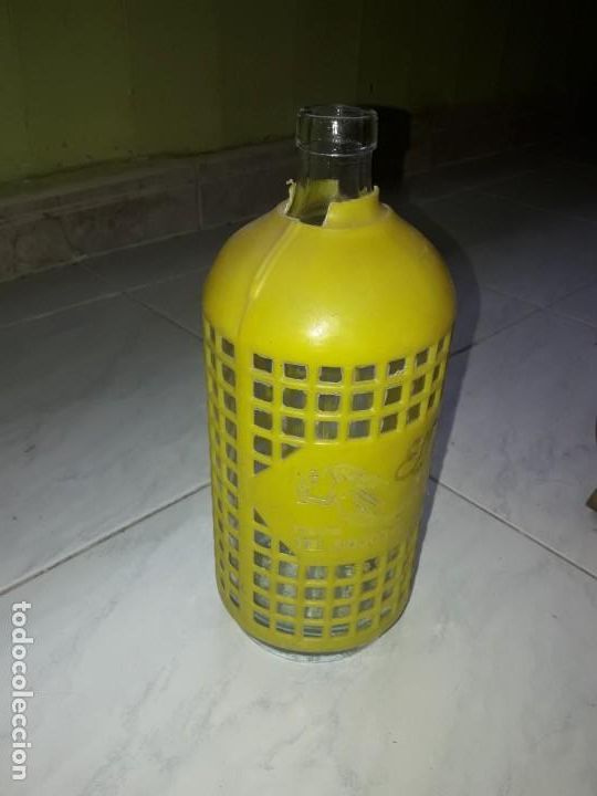 Botellas antiguas: ANTIGUA BOTELLA SIF&Oacute;N - Foto 1