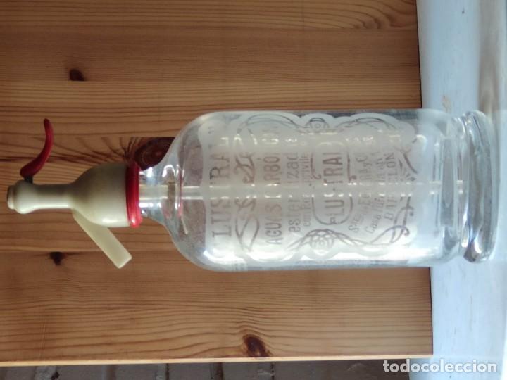 Botellas antiguas: Sifon LUSTRAL - Foto 1