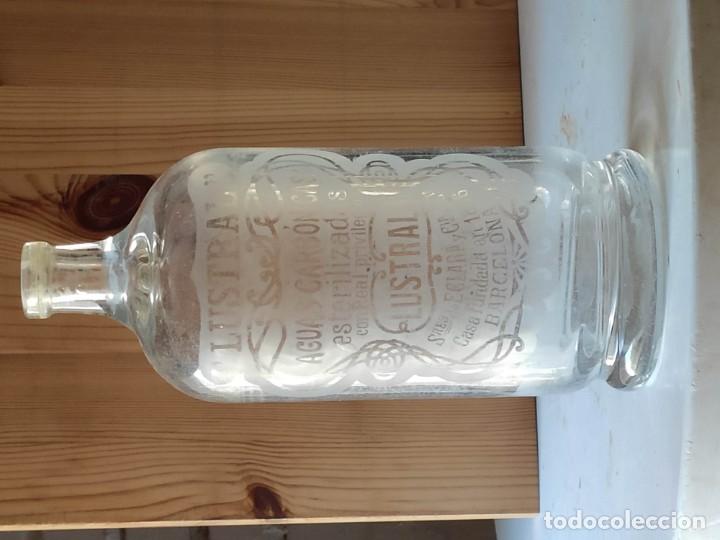 Botellas antiguas: Sifon LUSTRAL - Foto 3