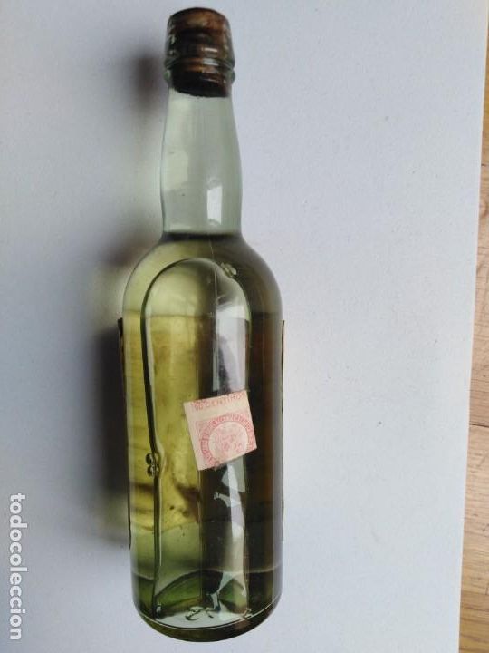 Botellas antiguas: Botella peque&ntilde;a an&iacute;s dulce - Foto 2