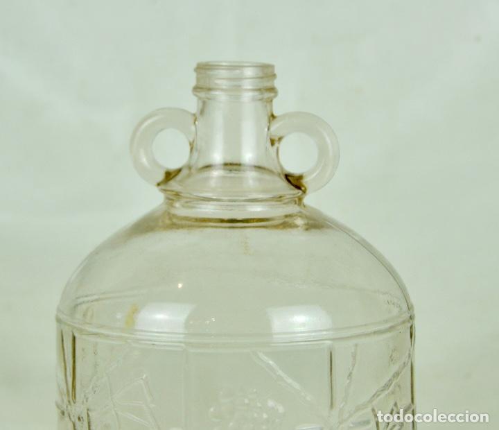 Botellas antiguas: Damajuana inglesa con dos asas - Foto 2