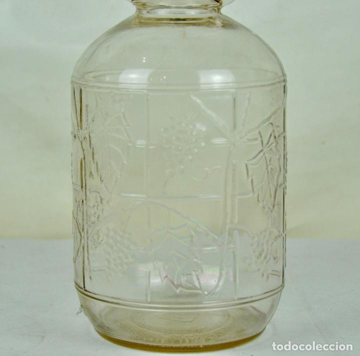 Botellas antiguas: Damajuana inglesa con dos asas - Foto 3