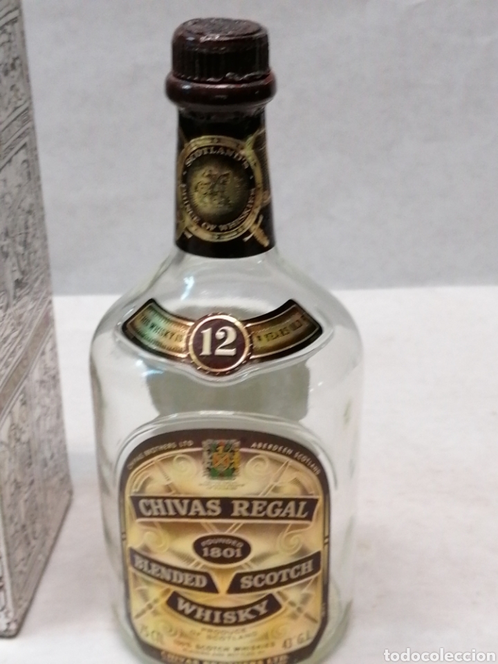 Botellas antiguas: Botella Chivas Regal 12 - Foto 2