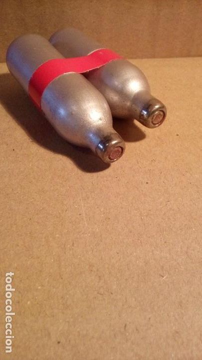 Botellas antiguas: CAPSULAS GAS - SIFON - NATA . - Foto 2