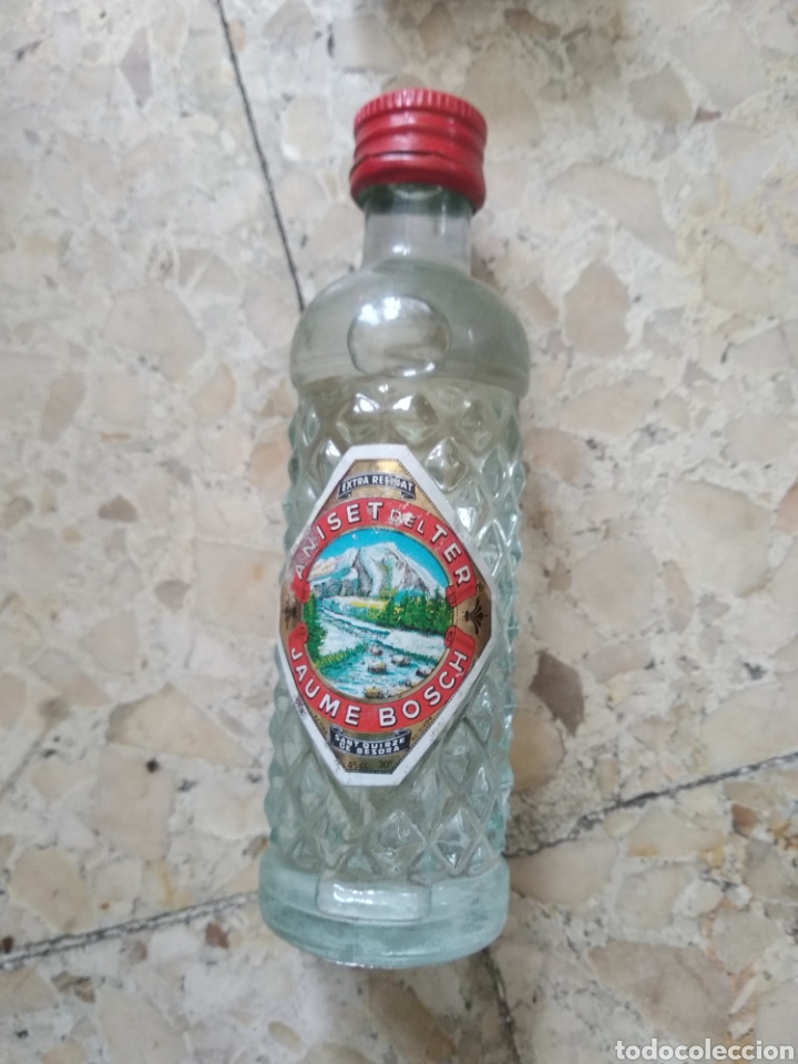 Botellas antiguas: Botellin aniset del Ter - Foto 1