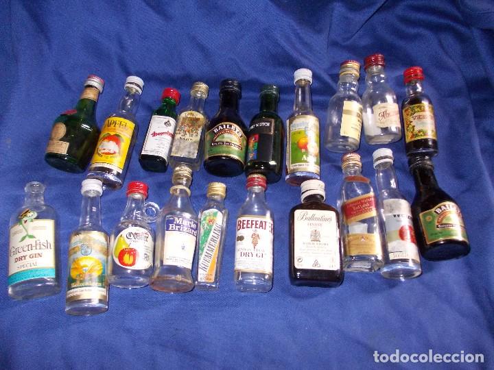 botellas de licor, pequeñas - Compra venta en todocoleccion
