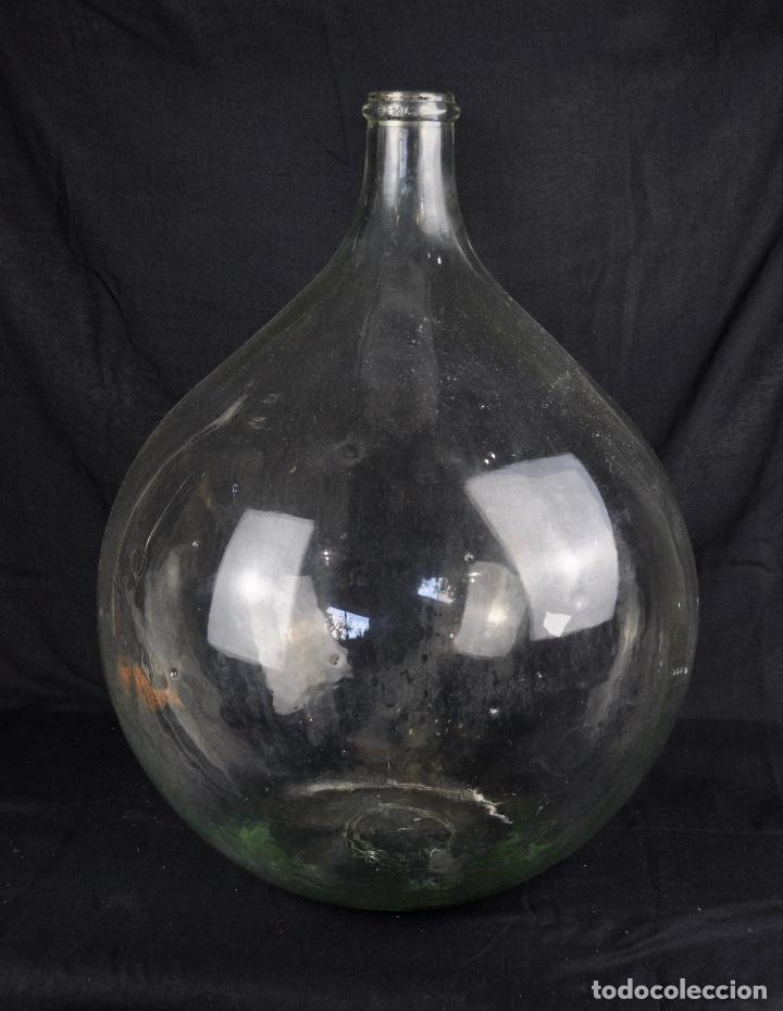 Botellas antiguas: Gran damajuana francesa - Foto 3