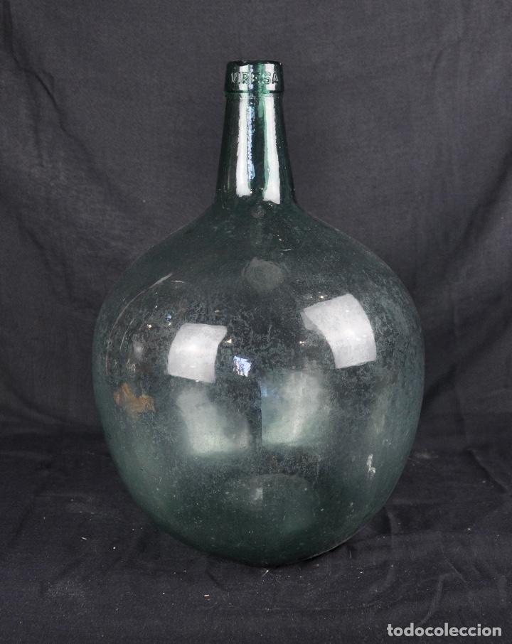 Botellas antiguas: Damajuana Viresa 16 litros - Foto 1