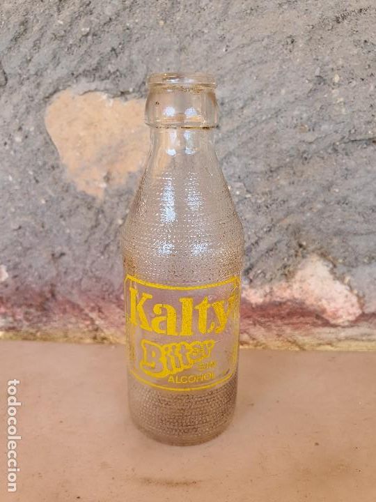 Botellas antiguas: BOTELLIN DE BITTER KALTY SIN ALCOHOL - Foto 1