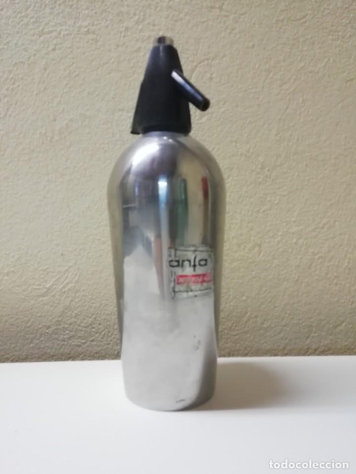 Botellas antiguas: Sif&oacute;n Anfa - Foto 1