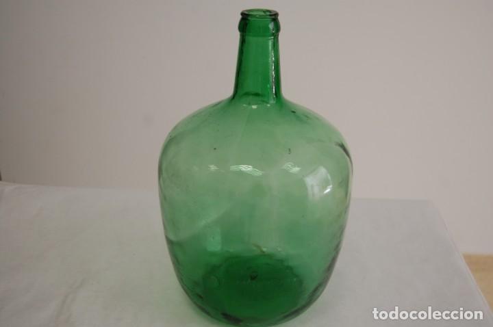 Botellas antiguas: DAMAJUANA fabricante VIRESA - Foto 2