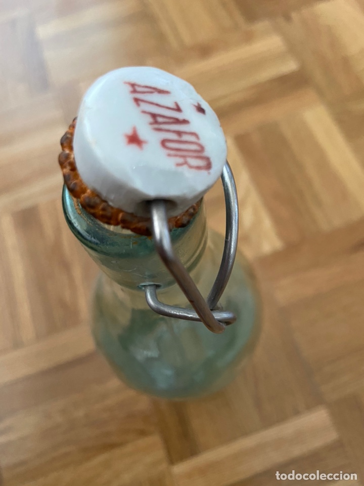 Botellas antiguas: Botella espumosos Azafor 1 l - Foto 4