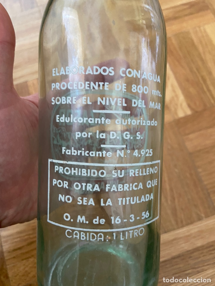 Botellas antiguas: Botella espumosos Azafor 1 l - Foto 6