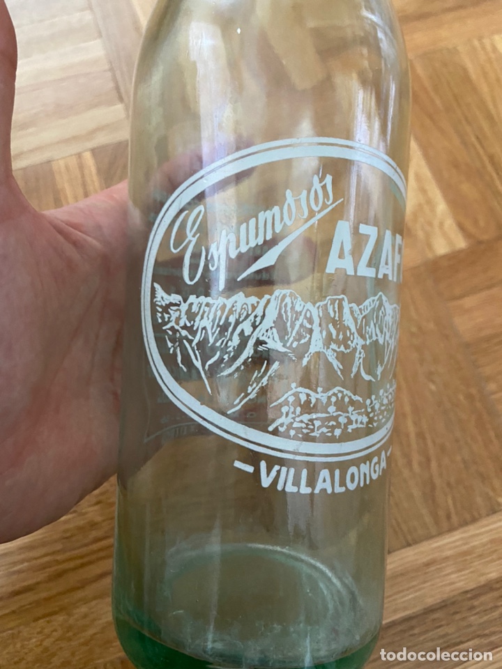 Botellas antiguas: Botella espumosos Azafor 1 l - Foto 1