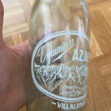 Botellas antiguas: BOTELLA ESPUMOSOS AZAFOR 1 L